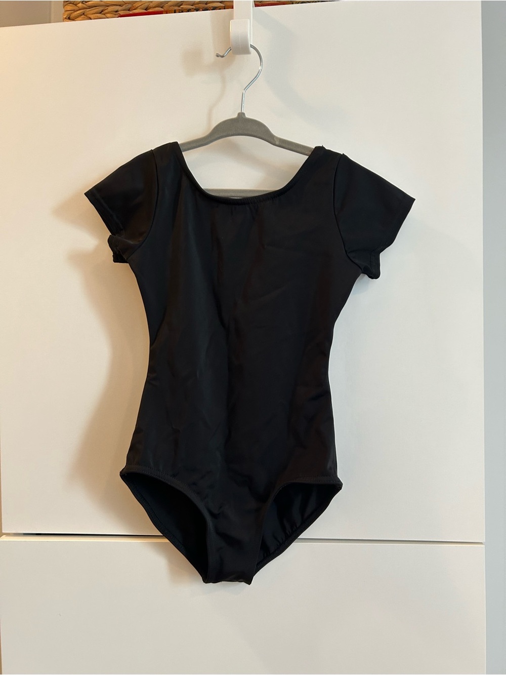 Black Short Sleeve Leotard - Size MC